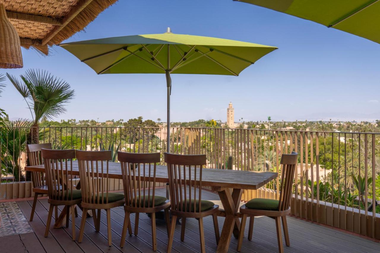Hotel Jadali & Spa Marrakesz Zewnętrze zdjęcie A patio umbrella